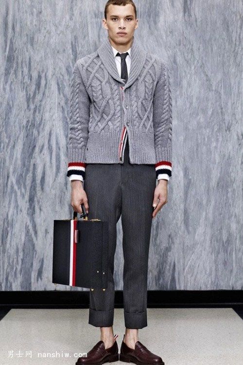 Thom Browne 2017春夏男装搭配造型图录