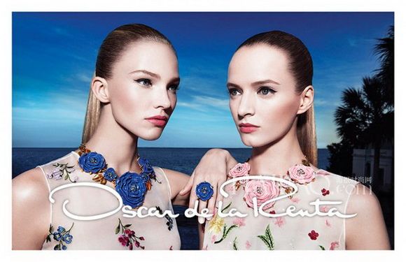 Oscar de la Renta 2015春夏女装广告大片